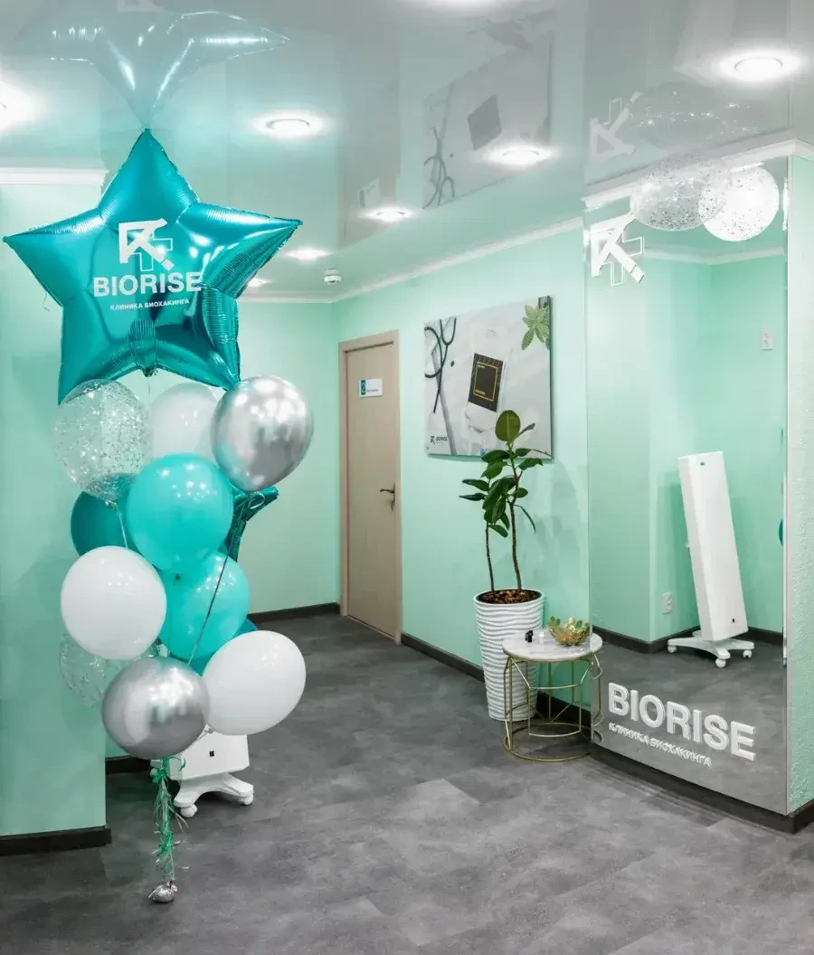 Зона ресепшена BIORISE